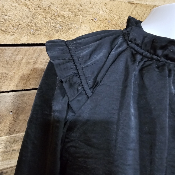 NWT Knox Rose Black Blouse‎ - Picture 4 of 9